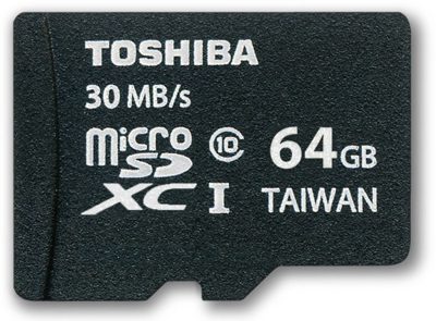 Tarjeta Memoria Microsd Toshiba 64gb Uhs-i C10 Con Adaptador